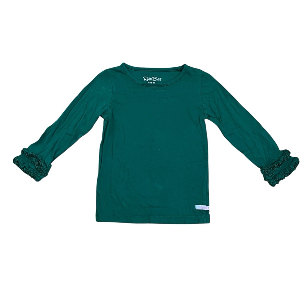 Ruffle Butts (4T) Layering Tee